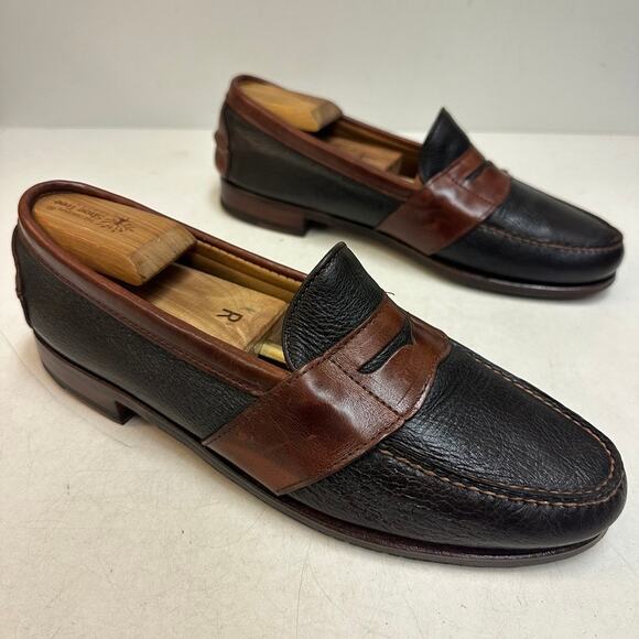 NEW HEELS Rancourt & Co. x H. S. Trask Moccasin Loafer Handsewn Maine USA 10.5 C main image 6